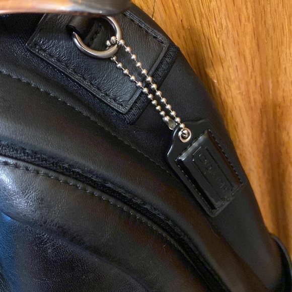 Coach 89908 Edge Pack genuine leather sling bag  for men - Picture 8 of 16